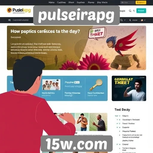 Novidades e recursos do site pulseirapg